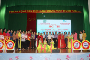 Hội hiệp phụ nữ xã Yên Sơn tổ chức hội thi tiết kiệm năng lượng trong hộ gia đình năm 2023